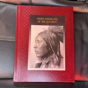 Native Americans of the Old West Art Book - Red Cover